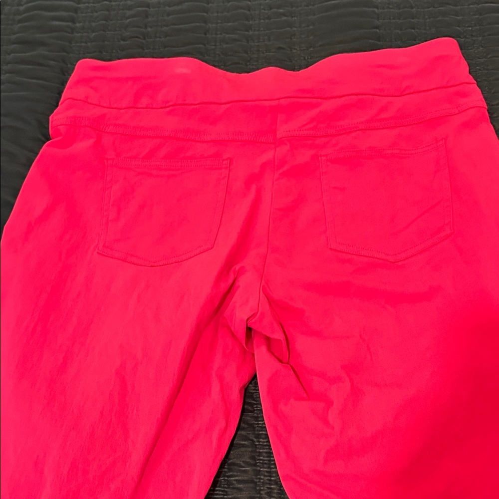 Ruby Rd. Women's Pink Capris - Picture 5 of 6